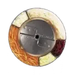 Robot Coupe 27066W, Food Processor, Disc Plate, Slicing