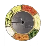 Robot Coupe 27067W, Food Processor, Disc Plate, Slicing