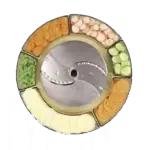 Robot Coupe 27068W, Food Processor, Disc Plate, Slicing