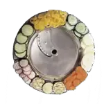 Robot Coupe 27070W, Food Processor, Disc Plate, Slicing