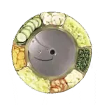 Robot Coupe 28004W, Food Processor, Disc Plate, Slicing
