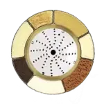 Robot Coupe 28056W, Food Processor, Disc Plate, Shredding / Grating