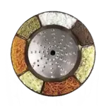 Robot Coupe 28058W, Food Processor, Disc Plate, Shredding / Grating