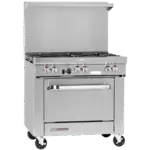 Southbend , S36C-2GL, S-Series Non-Clog Burner Griddle Cabinet, Gas, 36.5" W, 2 Burners