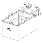 Star 514LL, Fryer, Electric, Countertop, Full Pot