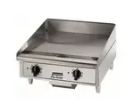 Toastmaster TMGT24, Griddle, Gas, Countertop