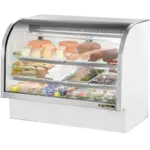 True Manufacturing TCGG-60-HC-LD, Display Case, Refrigerated Deli, 115V, Glass Doors, White