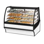 True Manufacturing TDM-DC-59-GE/GE-W-W, Display Case, Non-Refrigerated Bakery, 115V, Glass Doors, Black