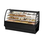 True Manufacturing TDM-DC-77-GE/GE-S-S, Display Case, Non-Refrigerated Bakery, 115V, Glass Doors, Chrome