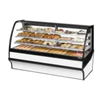 True Manufacturing TDM-DC-77-GE/GE-W-W, Display Case, Non-Refrigerated Bakery, 115V, Glass Doors, Black