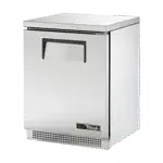 True Manufacturing TUC-24F-HC, Freezer, Undercounter, Reach-In, 115V, 24" W, Stainless Steel Door