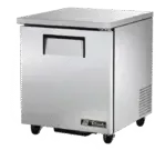 True Manufacturing TUC-27-HC, Refrigerator, Undercounter, Reach-In, 115V, 27.63" W, Stainless Steel Door