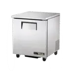 True Manufacturing TUC-27F-HC, Freezer, Undercounter, Reach-In, 115V, 27.63" W, Stainless Steel Door
