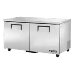 True Manufacturing TUC-60-HC, Refrigerator, Undercounter, Reach-In, 115V, 60.38" W, Stainless Steel Door