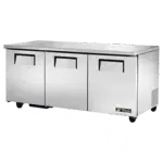 True Manufacturing TUC-72-HC, Refrigerator, Undercounter, Reach-In, 115V, 72.38" W, Stainless Steel Door