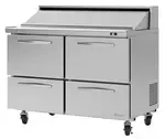 Turbo Air PST-48-D4-N, Prep Tables
