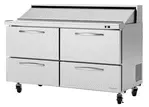 Turbo Air PST-60-D4-N, Prep Tables