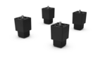 Unox , XUC044, Feet Kit for Ovens