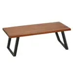 Urban Renewal RISER-6-W, Display Riser, Individual, Walnut Wood