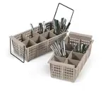 Vollrath 1372, Dishwasher Rack, for Flatware, Half Size, Made In USA