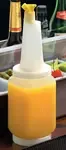 Vollrath 3605A-05, Drink Bar Mix Pourer Lid, White, Polypropylene, Made In USA