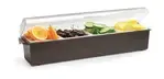 Vollrath 4745-06, Bar Condiment Holder, Black, Plastic