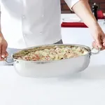 Vollrath 49445, Au Gratin Pan, 7 Quart, Aluminum