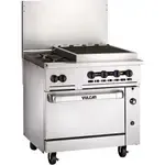 Vulcan 36C-2B24CBP, Range, 36" Restaurant, Gas