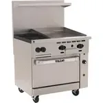 Vulcan 36C-2B24GT, Range, 36" Restaurant, Gas
