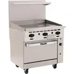 Vulcan 36C-36GT, Range, 36" Restaurant, Gas