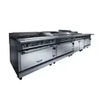 Vulcan VWT12, Range, 12" Heavy Duty, Gas