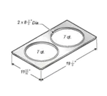 Wells 20176, Adapter Plate