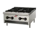 Wells HDHP-3630G, Hotplate, Countertop, Gas