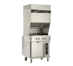 Wells WVO-4HF, Range, Ventless, Electric