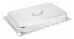 Winco , C-DCF, Steam Table Pan Cover, Stainless Steel
