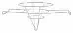 Winco FF-10, Fryer Filter Cone Holder / Rack