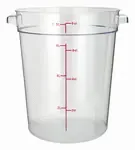 Winco PCRC-8, Round Food Storage Containers