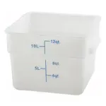Winco PTSC-12, Square Food Storage Containers