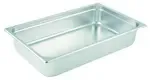 Winco SPJL-104, Steam Table Pan, Stainless Steel